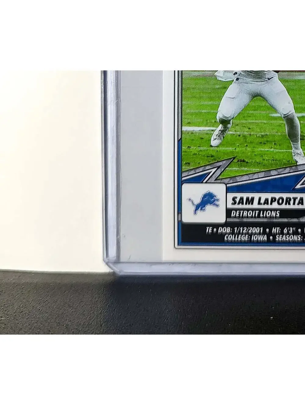 Sam LaPorta 2025 Panini NFL #382 Sticker Detroit Lions